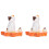 2 Essstäbchenhalter Lovely Design Feiergestell 2