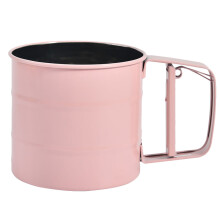 Kuchensieb Handmehlsieb Pink 1