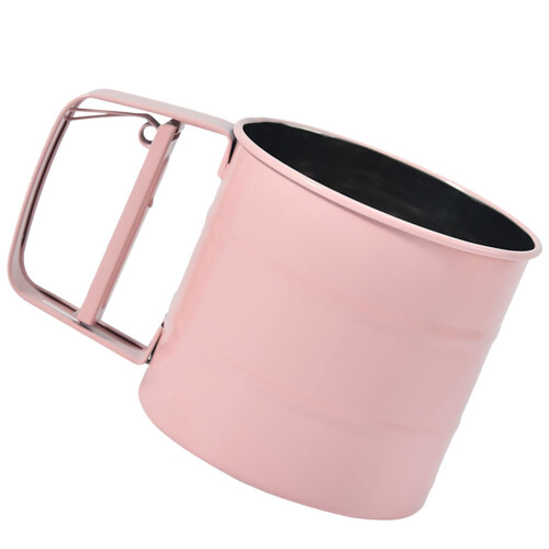 Kuchensieb Handmehlsieb Pink 1 2