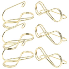 6St Memo Clips Zahlkarten Metall Party Zahlclips