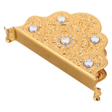 Strong Row Serviettenhalter 15X8X2,5 Cm Golden