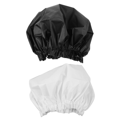 2 . Wasserdichte Duschhaube Elastische Duschmütze Badehauben 2