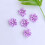 Cloth Blumenaccessoires Violett 50 6