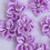 Cloth Blumenaccessoires Violett 50 8