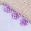 Cloth Blumenaccessoires Violett 50 10