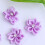 Cloth Blumenaccessoires Violett 50 7