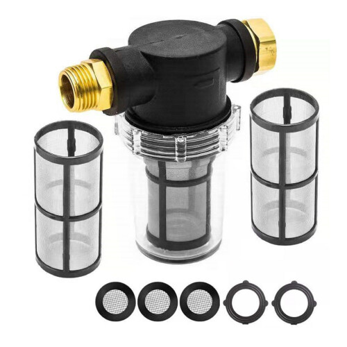 1 Set Inline Wasserfilter Für Gartenschlauch