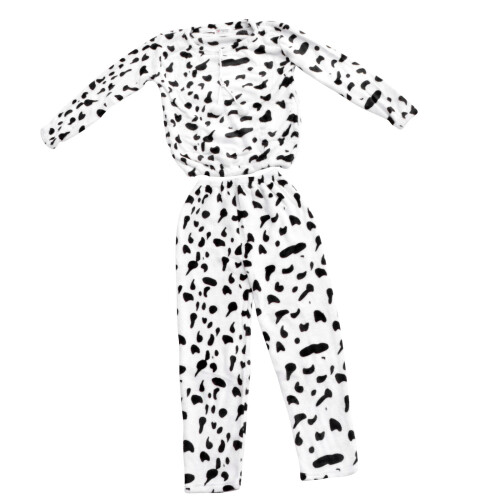 1 Set Kuh Pyjama Polyester Langarm Für Wintertage 2