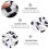 1 Set Kuh Pyjama Polyester Langarm Für Wintertage 11
