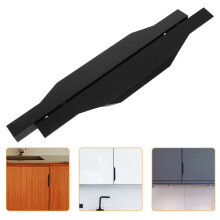 Masteelf Schubladen Grifflos 30,00x4,20x1,80 cm Schwarz