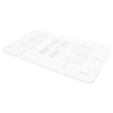 Cushion Squat Toilet Cover 51,00 X 30,00 X 0,80 Cm Weiß