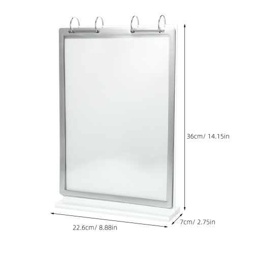 Acryl Displayständer Menükartenhalter Transparent 1