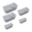 Toastformen Backform 5-teilig Antihaft Silber 1