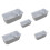 Toastformen Backform 5-teilig Antihaft Silber 11