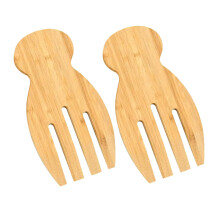 Wood Salatschüssel 2 7,1x3,7x0,3 Zoll Zum