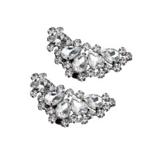 2Stück Schuhe Schmuck Clip Hochzeit 6x3,5x0,3cm