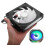Case Lüfter, Computer Lüfter Für PC-Kühlung, Schwarze Kühlungslüfter 4