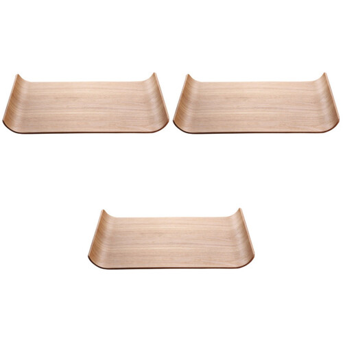3Stk Tablett Servierplatte Für Party 2