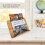 Desktop Dokumentenhalter Bücherregal Bambus 1Stück Schulstart 11