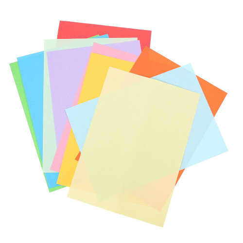 Dekoratives Papier Bastelpapier Bunt 200 2