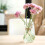 Vase Decor Füllung Gelbe Flache Glasperlen 3