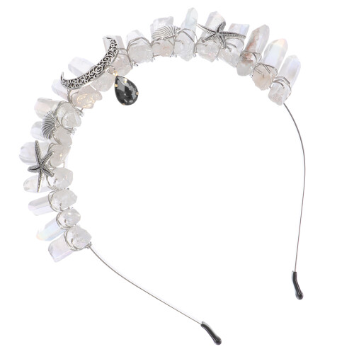 Cute Headband With And Moon Shape 1 Pc For Dance Parties