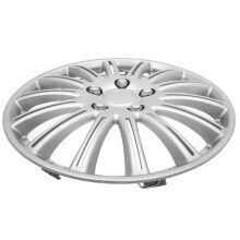Beschermende 14 Inch Auto Velgkleppen Zilveren Plastic Velgroven