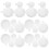 1 Set Spanneremmer Accessoire Bakje Plastic Wit 1