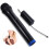 1 Set Draagbare Handmicrofoon Thuis Zwarte Kunststof 6