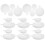 1 Set Spanneremmer Accessoire Bakje Plastic Wit 11