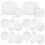1 Set Spanneremmer Accessoire Bakje Plastic Wit 3