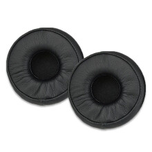 Ersatz-Ohrpolster für AKG N60NC Bluetooth-Kopfhörer – 2er-Pack (schwarz)