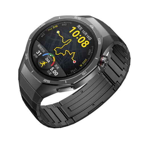 Correa de reloj de titanio para Huawei GT5 Pro Black