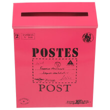 3St Wandmontierter Eisenbriefkasten Zeitungspostfach