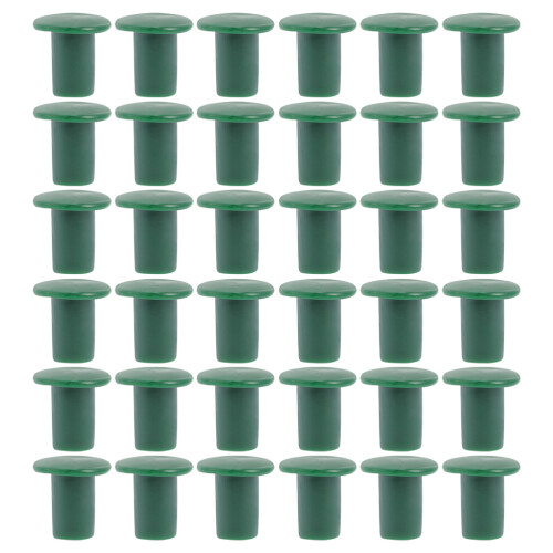 48 Pflanzenkäfige Außenbereich 3x1,6 Cm Grün 2