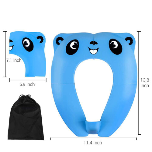 Faltbarer Töpfchen Sitz, Toiletten Trainings Sitz, , 1 2