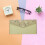 Fuzzy Inserts Briefpapier Blumenmuster Briefpapier 5