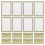 Fuzzy Inserts Briefpapier Blumenmuster Briefpapier 10