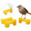 10St Parrot Feeder Langschwanz Set Kunststoff 4