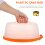 Handheld Cake Carrier 8 Zoll Mit Verriegelung 6