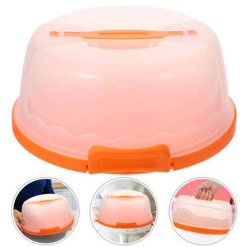 Handheld Cake Carrier 8 Zoll Mit Verriegelung 1