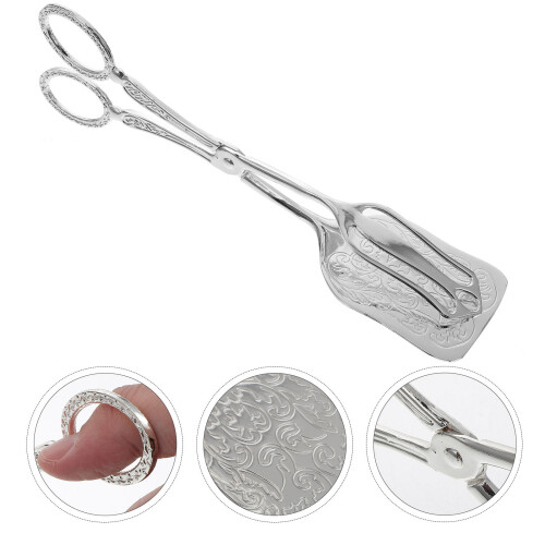 Multipurpose Grillzange Mit Hitzeschutz Silber 1 2