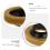 2 Sets Toiletten-Dichtungs- Kunststoff Scharnier 10