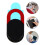 Sticker Webcam Abdeckung Mini Größe Schwarz Rot Für Handy Laptop 6