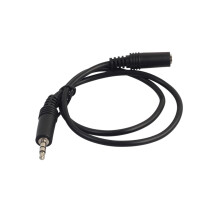 Male To Female Stereo Audio Cable Extension 3.5mm Plated Headphone Jack For Smartphones Tablets Cars Speakers
