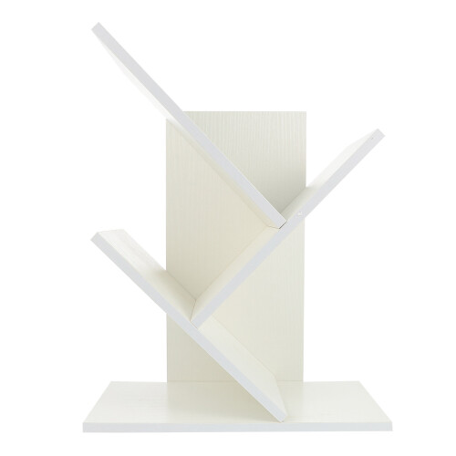 Desktop Baum Bücherregal Organizer Platzeffizienter Buchhalter 1