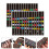 Guitarren Noten Aufkleber PVC Bunt 2 Sets 3