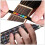 Guitarren Noten Aufkleber PVC Bunt 2 Sets 9