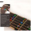 Guitarren Noten Aufkleber PVC Bunt 2 Sets 11