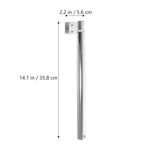 Wand Zu Stützstab Für Rahmenlose Duschtür 1